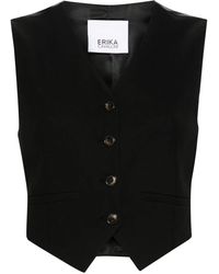 Erika Cavallini Semi Couture - クロップド ベスト - Lyst