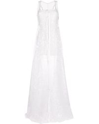 Jacquemus - Long Negligee Dress With Ribbon - Lyst