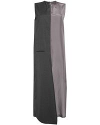 JNBY - Panelled Sleeveless Maxi Dress - Lyst