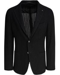 Tagliatore - Chaqueta de punto con dos botones - Lyst