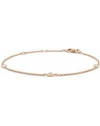 Pragnell - 18Kt Rose Sundance Diamond Bracelet - Lyst