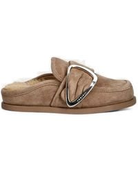 Inuikii - Buckle-Detail Suede Mules - Lyst