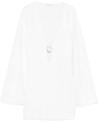 Oséree - Robe Courte À Paillettes Et Détail D'Anneau - Lyst