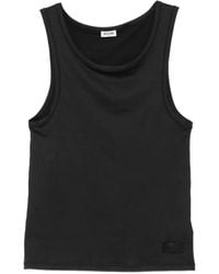 Moschino - Sleeveless Tank Top - Lyst
