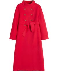 Valentino Garavani - Compact Drap Coat - Lyst