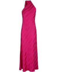 Emporio Armani - One-Shoulder-Kleid aus Satin - Lyst