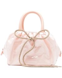 Simone Rocha - Mini Gathered Bow Tote Bag - Lyst