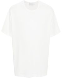 Yohji Yamamoto - Katoenen T-shirt Met Ronde Hals - Lyst