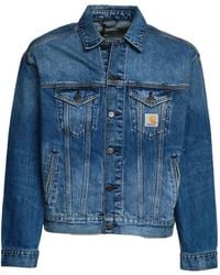 Carhartt - Denim Cotton Jacket - Lyst