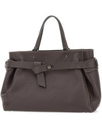 Gianni Chiarini - Miranda Knotted Leather Tote Bag - Lyst