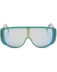 Retrosuperfuture - Sonnenbrille Mit Shield-Gestell - Lyst