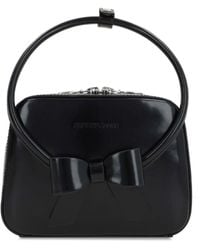 ShuShu/Tong - Stereo Bow-appliqué Leather Bag - Lyst