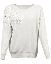 D.exterior - Trui Met Kant - Lyst