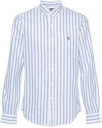 Polo Ralph Lauren - Polo Pony Striped Cotton Shirt - Lyst