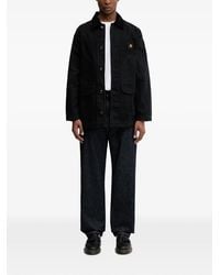 Carhartt - Prescott Corduroy-Collar Logo-Patch Jacket - Lyst