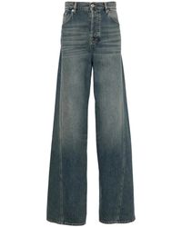 Lanvin - Mid-Rise Straight-Leg Jeans - Lyst