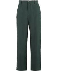 P.A.R.O.S.H. - Silk Straight-Leg Trousers - Lyst