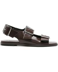 Aeyde - Sandales En Cuir À Boucle - Lyst