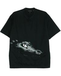 Lacoste - T-Shirt mit Kroko-Motiv - Lyst
