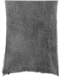 Avant Toi - Frayed-Edge Scarf - Lyst