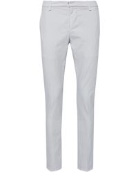 Dondup - Mid-rise Cotton Chino Trousers - Lyst