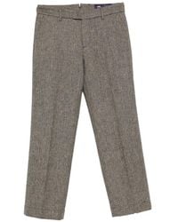 Berwich - Alice Herringbone-Pattern Trousers - Lyst