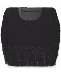 Burberry - Olympia Fringe-Detail Clutch Bag - Lyst