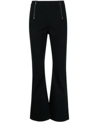 Izzue - High-waist Flared Trousers - Lyst