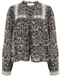 Sea - Blouse Imprimée Emmeline À Manches Longues - Lyst