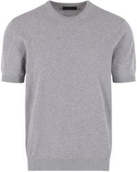 Zanone - Short-Sleeve Crew-Neck T-Shirt - Lyst