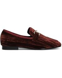 Bibi Lou - Ashe Horsebit-Detail Velvet Loafers - Lyst