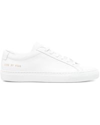 Common Projects - Leather Lace-Up Sneakers - Lyst