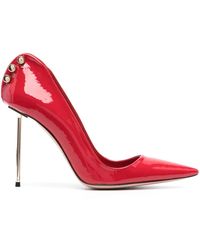 HARDOT - Supreme Ass Metallic-Heel 101Mm Patent-Finish Pumps - Lyst
