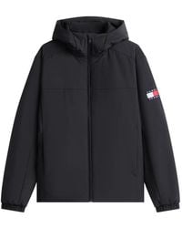 Tommy Hilfiger - Logo-Patch Hooded Jacket - Lyst