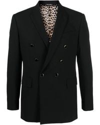 Eraldo - Blazer Doppiopetto Con Revers A Lancia - Lyst