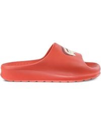 Lacoste - Sandali Slides Serve 2.0 - Lyst