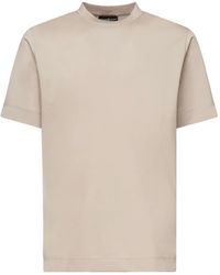 Giuliano Galiano - Round-Neck Short-Sleeve T-Shirt - Lyst