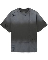 Musium Div. - Distressed Patchwork T-Shirt - Lyst