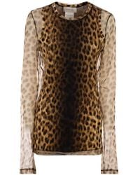 Sportmax - Neutrals Tops - Lyst