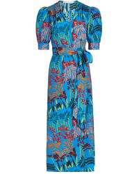 Marie Oliver - Abito Rita A Portafoglio Con Motivo A Fiori - Lyst