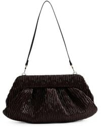 THEMOIRÈ - Bios Ruched-Detail Shoulder Bag - Lyst