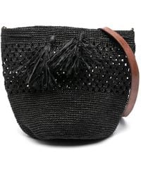 IBELIV - Haingo Raffia Bucket Bag - Lyst