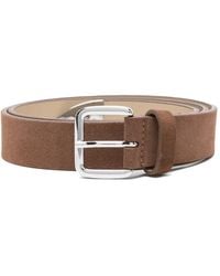 Tela - D. Rock Suede Buckle Belt - Lyst