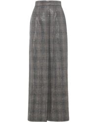 Brunello Cucinelli - Langer Rock mit Pailletten - Lyst