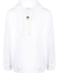 Marine Serre - Regenerated Tote Bag Cotton Hoodie - Lyst