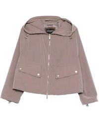 Emporio Armani - Nylon Blouson Jacket - Lyst