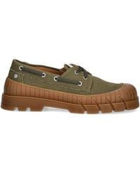 KENZO - Panelled Lace-Up Loafers - Lyst