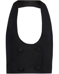 Nina Ricci - Double-Breasted Vest - Lyst