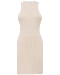 Laneus - Sleeveless Knitted Dress - Lyst