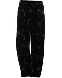 Pinko - Ducato Floral-Print Trousers - Lyst